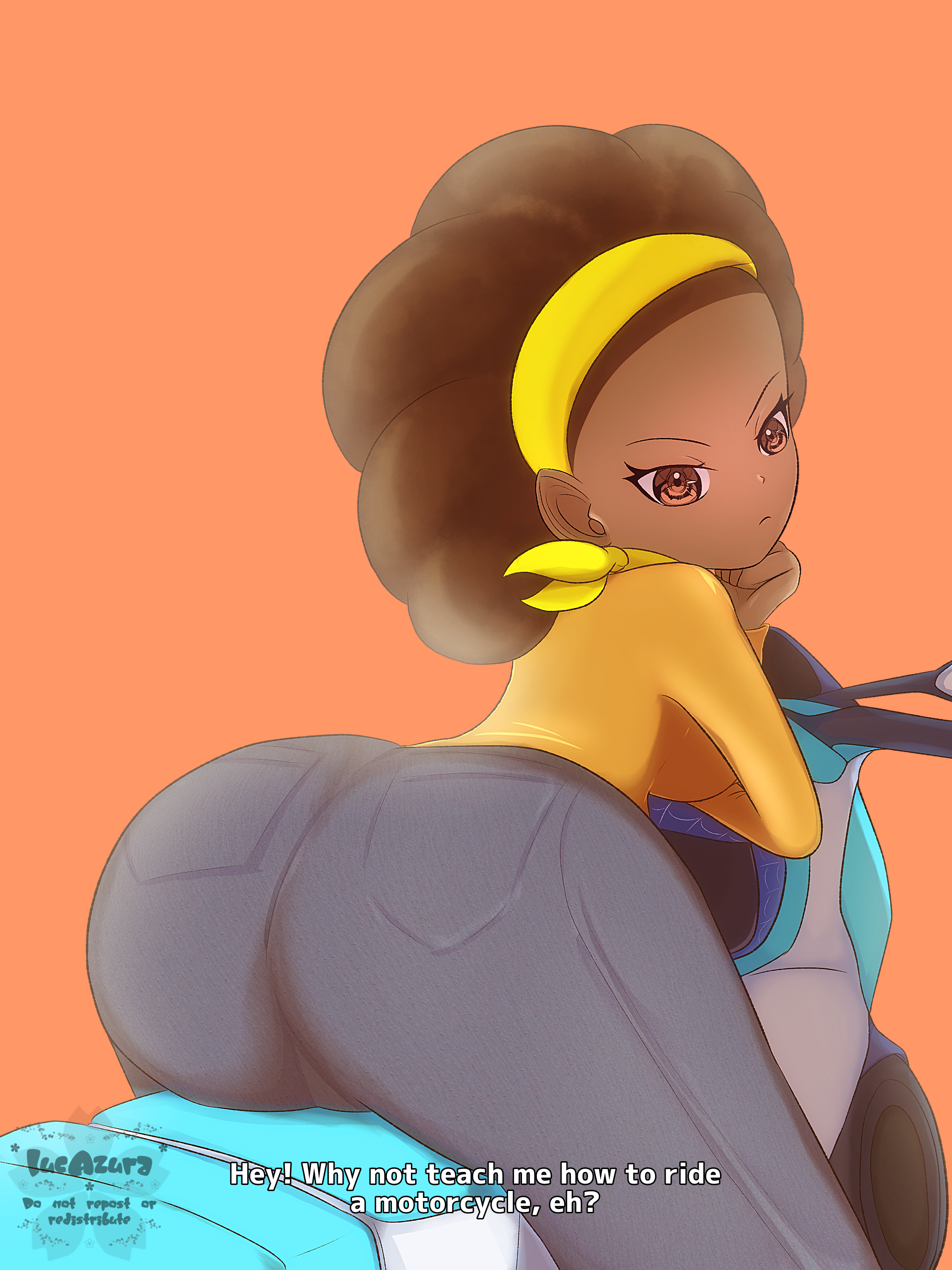 Biker Flareon Liana